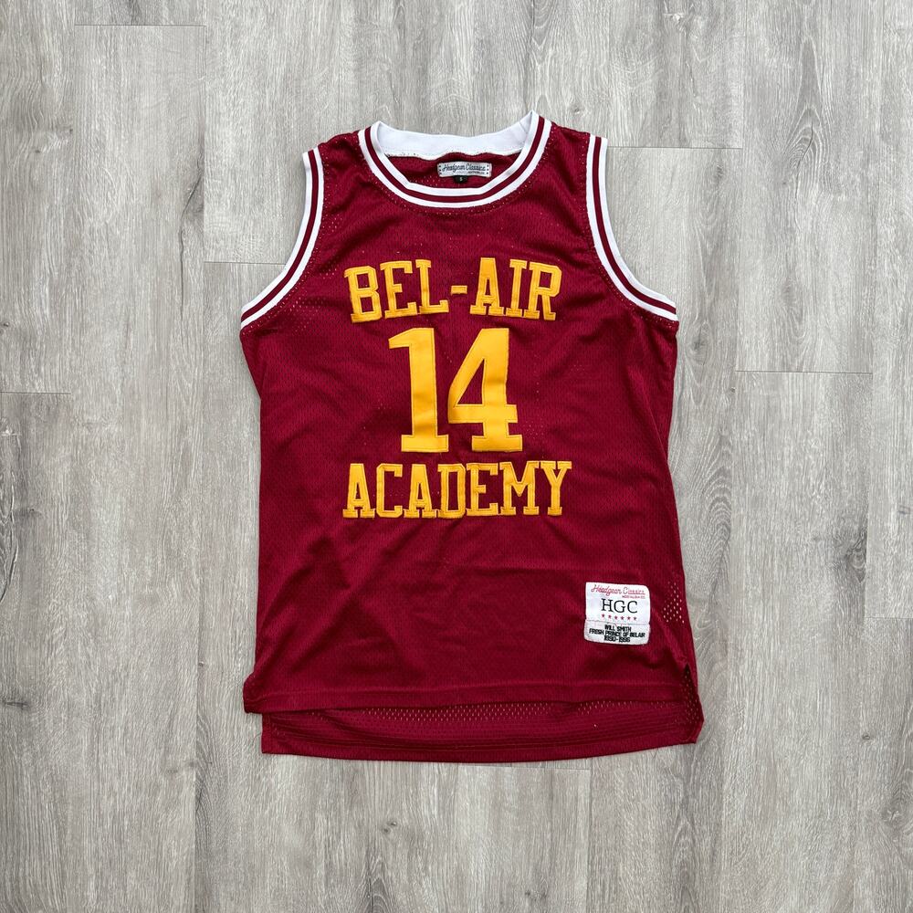 HeadGear Classic Fresh Prince of Bel-Air Basketball Jersey, EUC, Size S